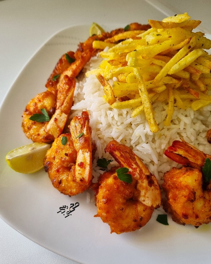 عکس شاه میگو