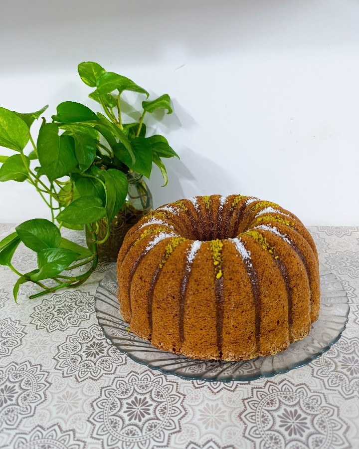 عکس کیک با شیره خرما 