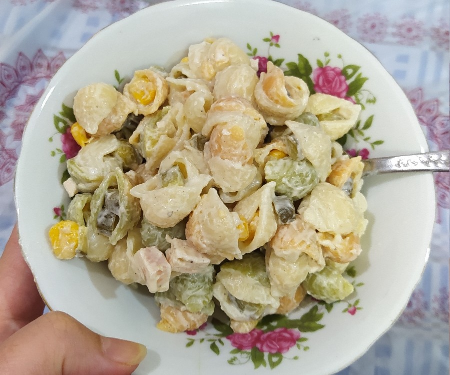 عکس سالاد ماکارونی 