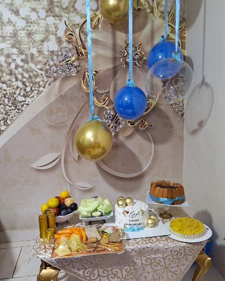 میز تولد همسر عزیزم 