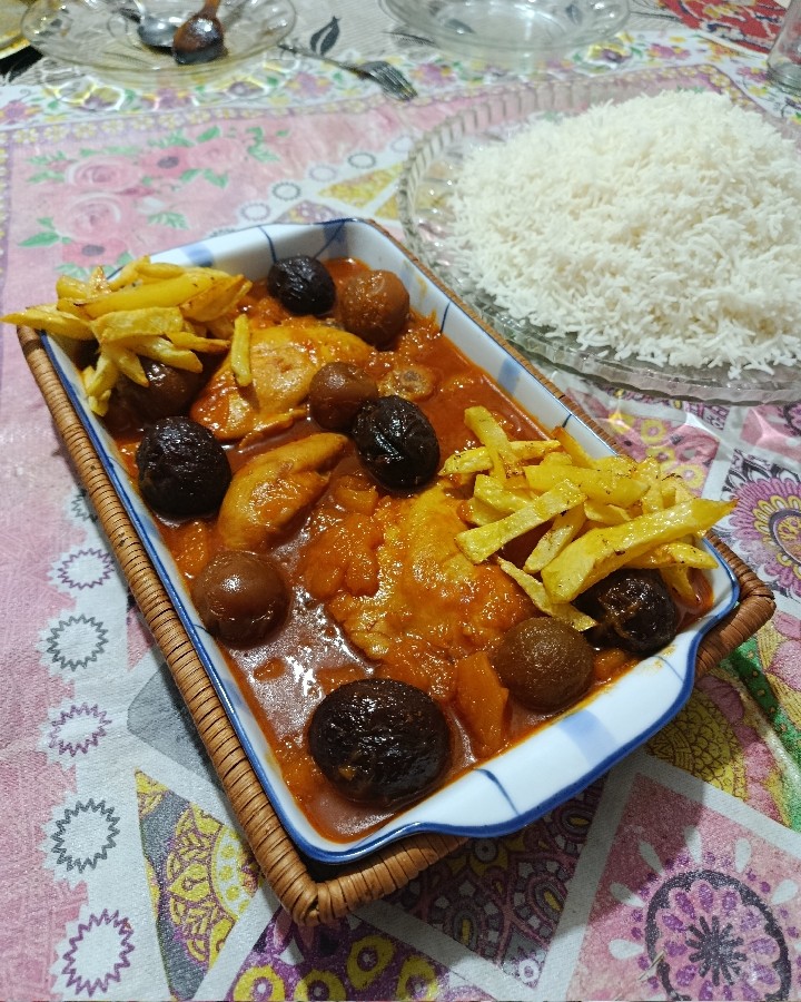 عکس خورش کدو حلوایی 
