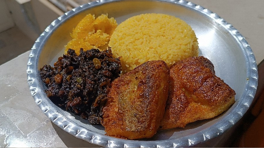 عکس ماهی سرخ شده