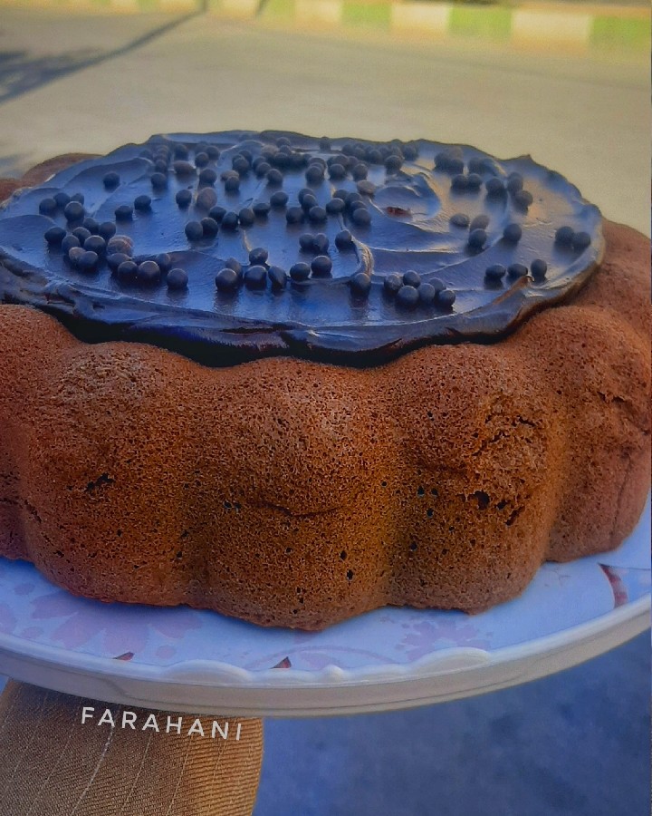 عکس کیک شکلاتی