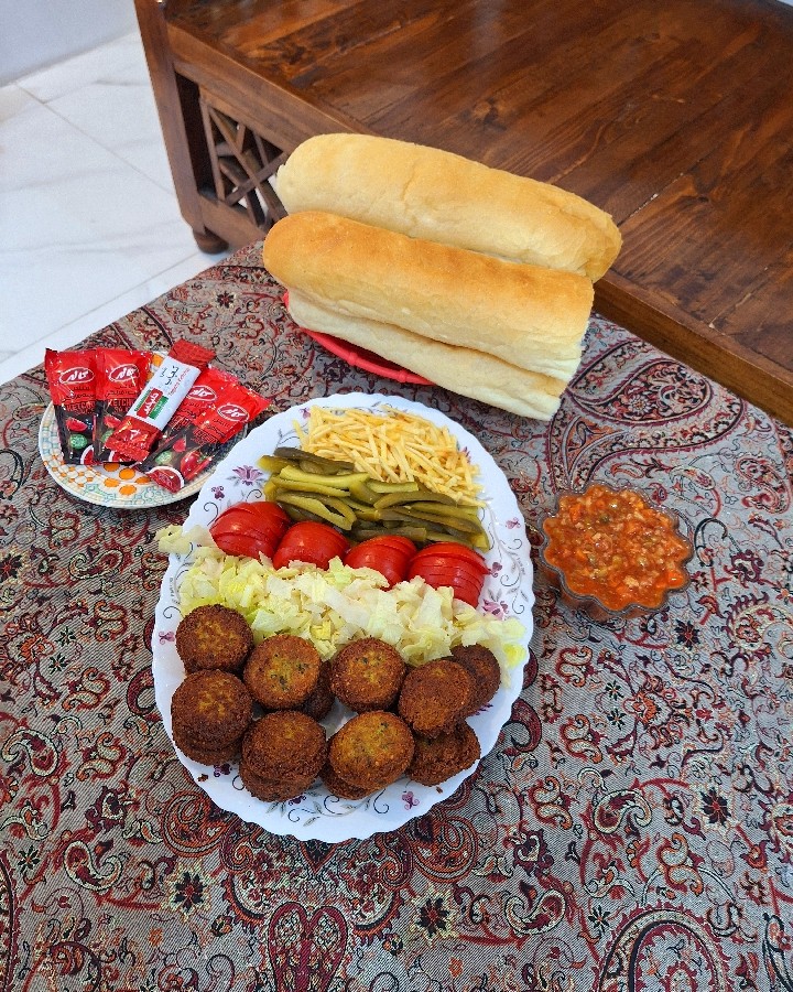 عکس فلافل خودم پززز☺️?