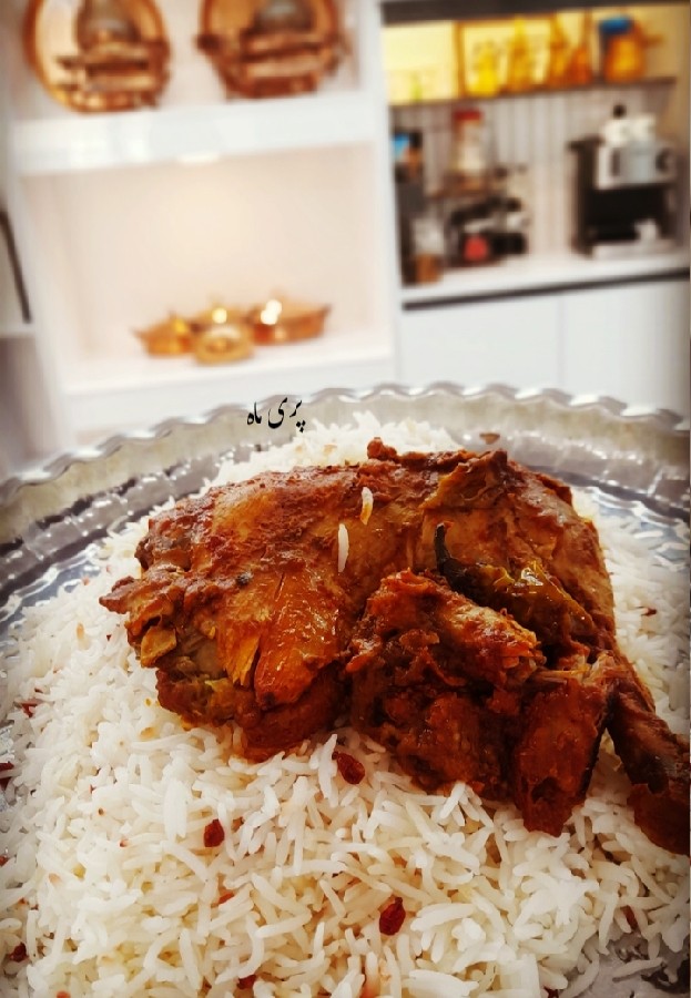 عکس زرشک پلو با مرغ