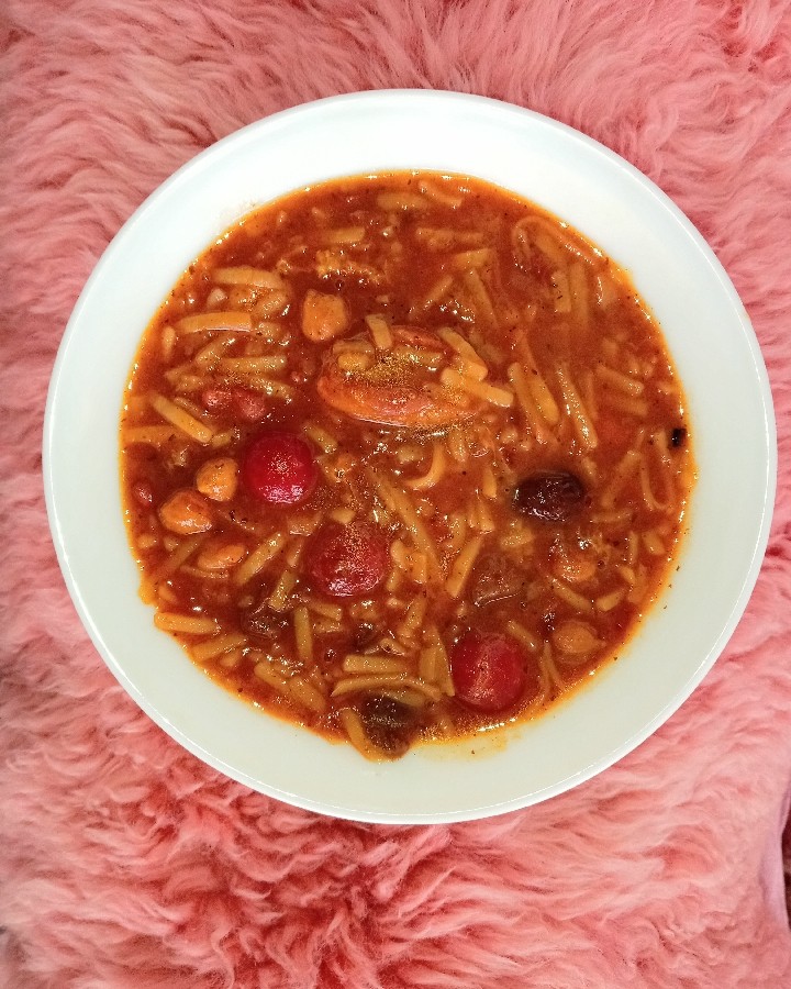 عکس آش میوه اردبیل. 