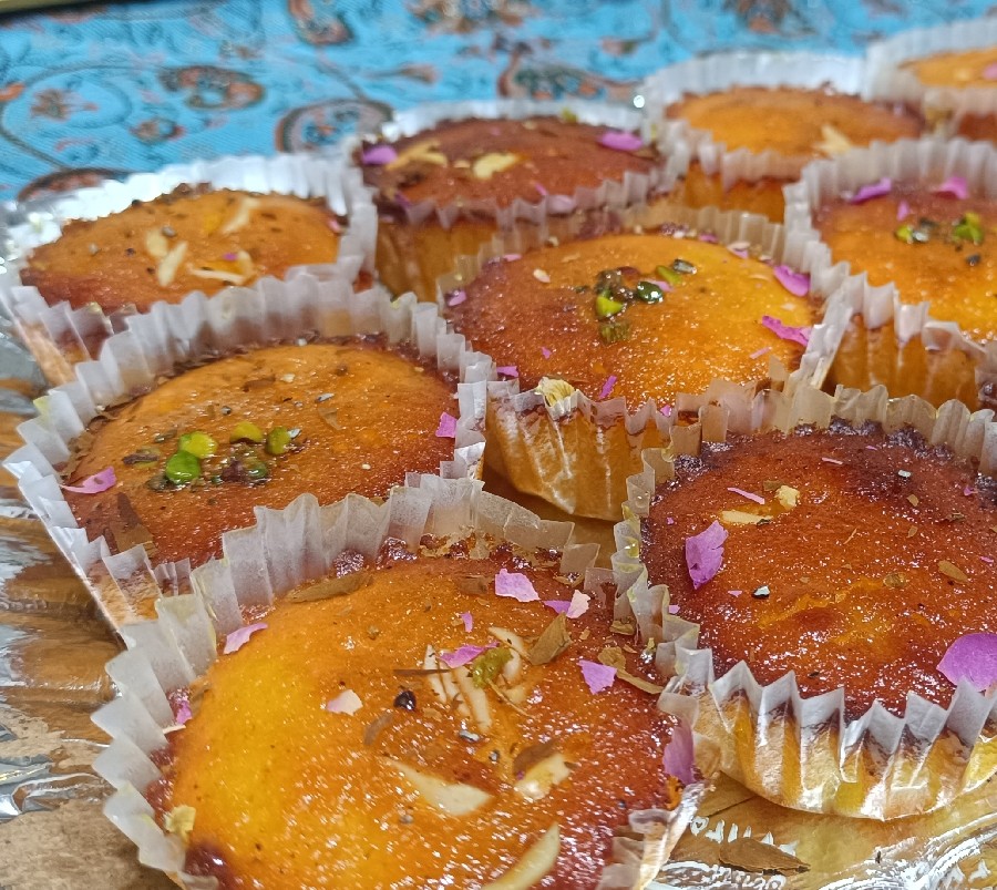 عکس کیک شربتی 