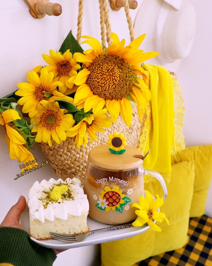 عکس کیک سه شیر وانیلی 