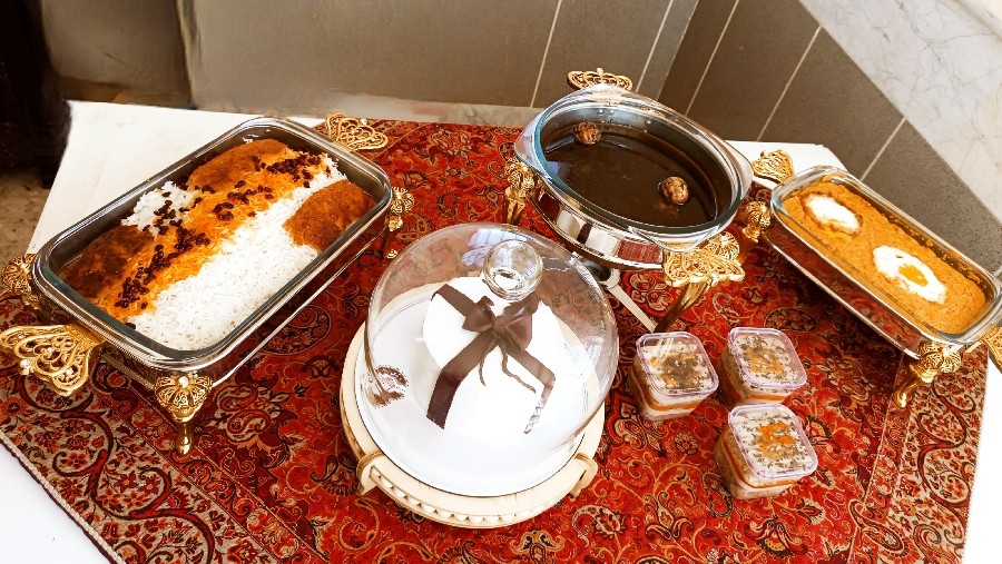 عکس میز آزمون آشپزی