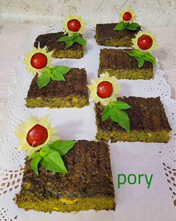 عکس کوکو سبزی