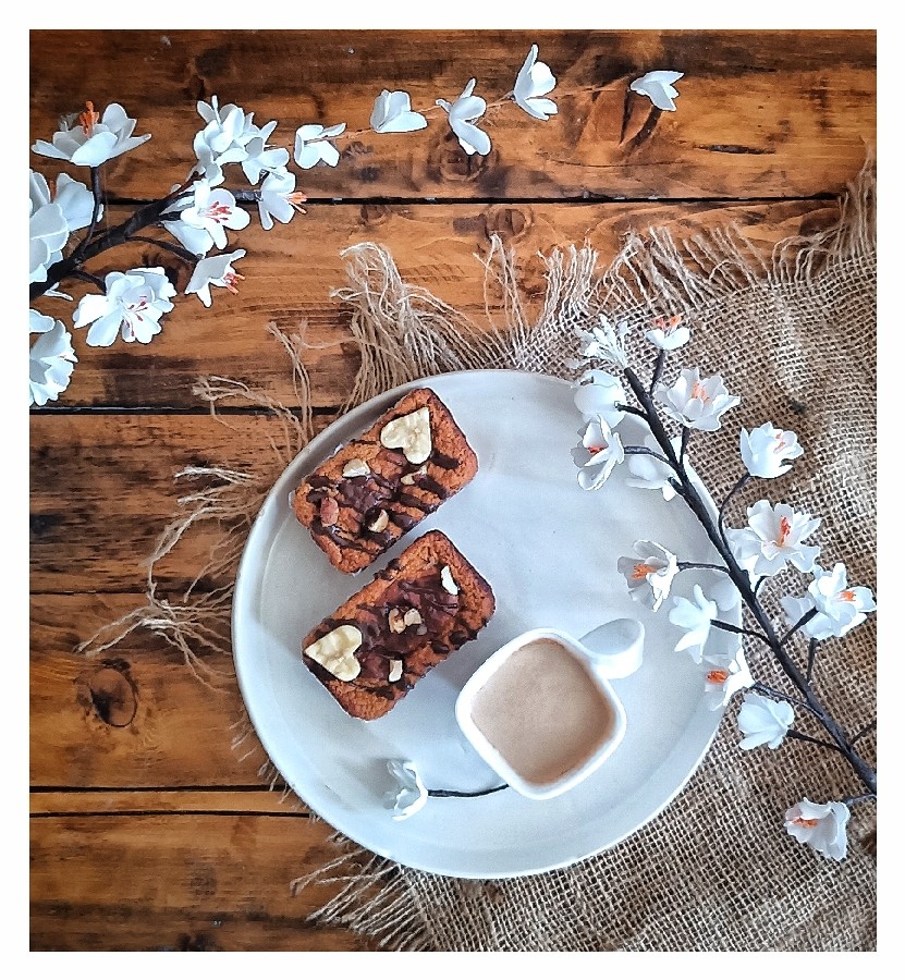 عکس کیک رژیمی جو دو سر 