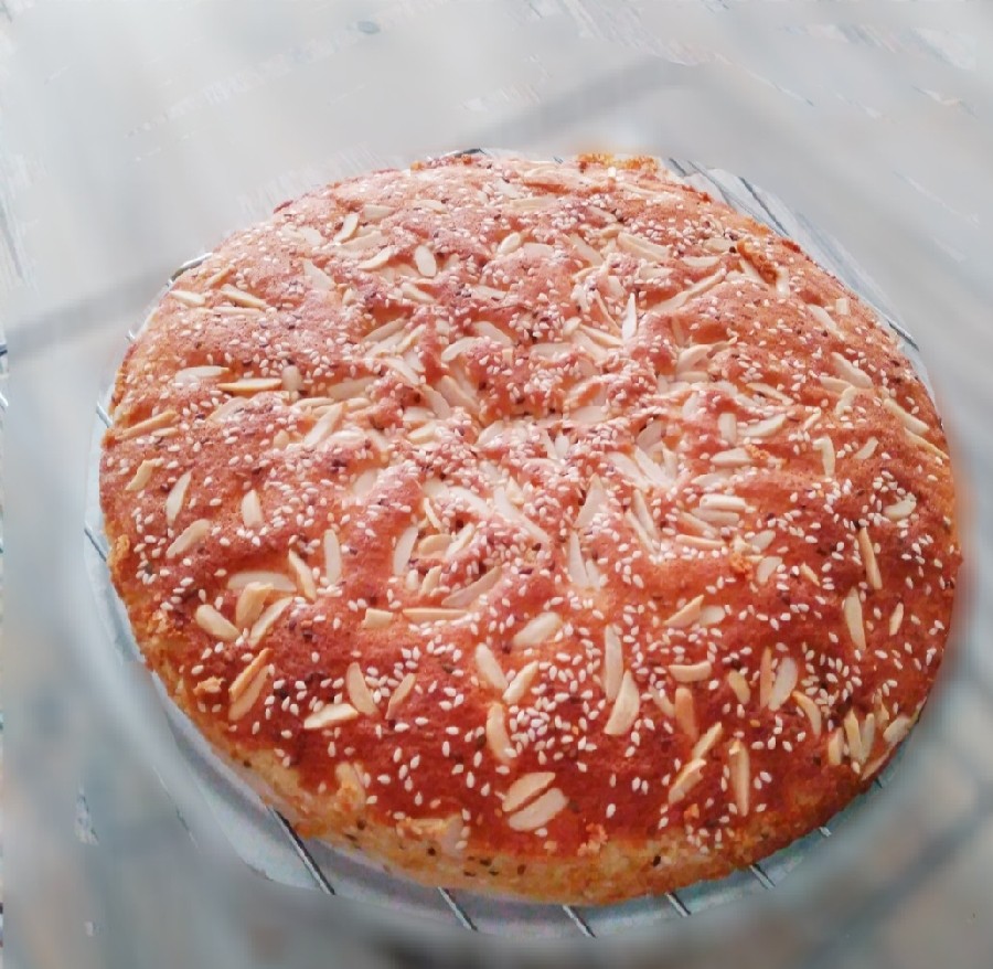 عکس کیک کنجدی