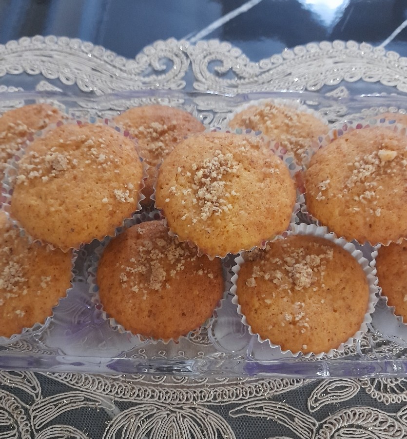 کاپ کیک کدو حلوایی