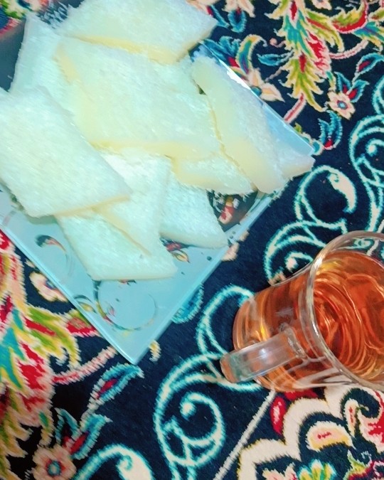 عکس دسر برفی 