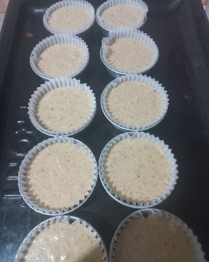 عکس مرحله 5 تهیه کیک گردویی