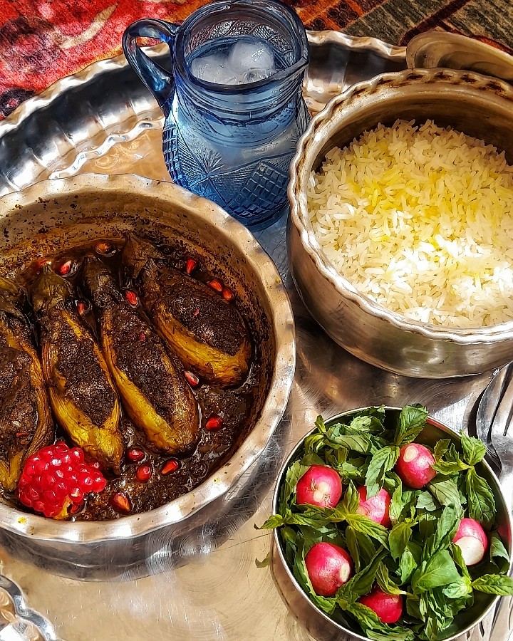 عکس بادمجون‌شکم‌پر