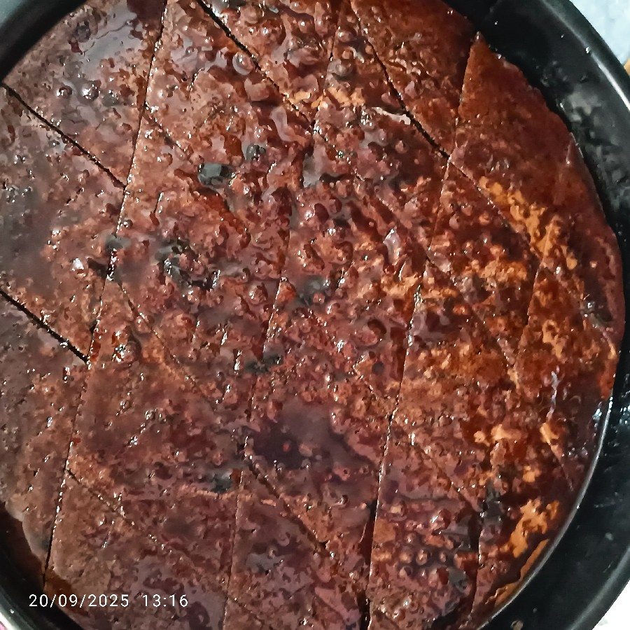 کیک خیس شکلاتی 