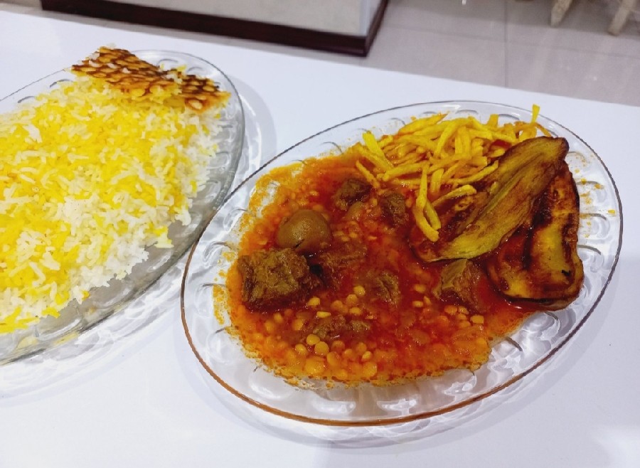 عکس قیمه بادمجون