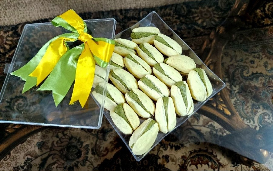 عکس باقلوا پسته 