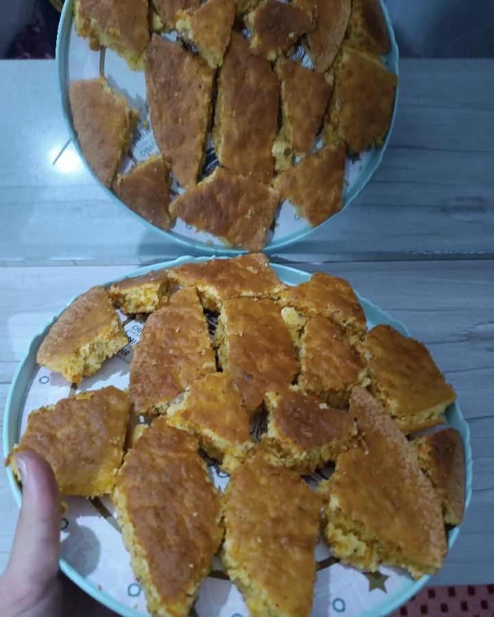 کیک هویچ و گردو 