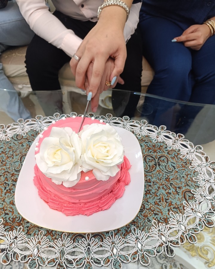 عکس کیک برای داداش جونم و زنداداش عزیزم