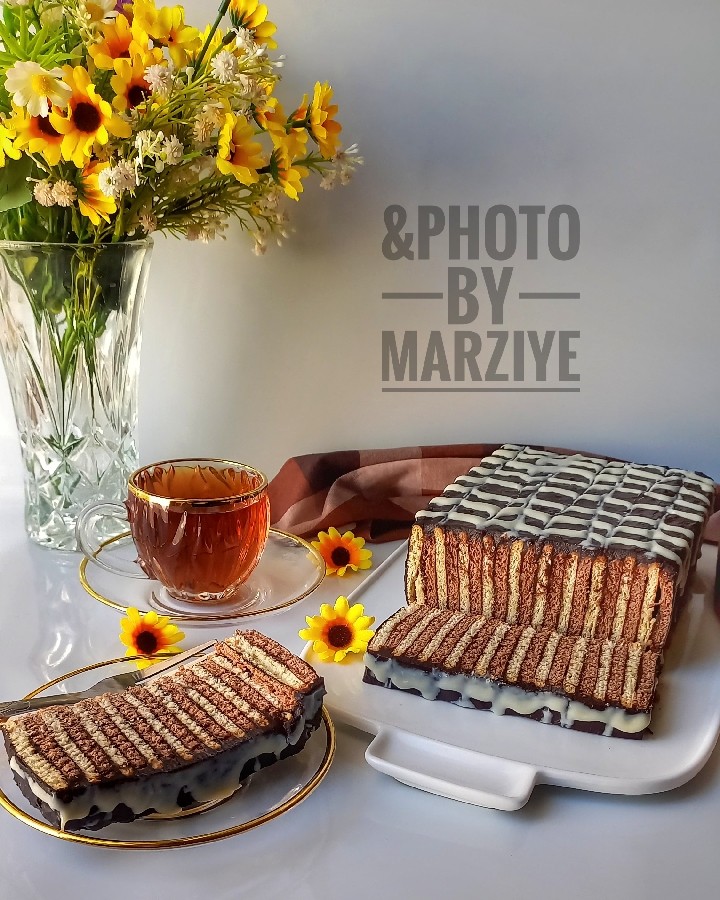 عکس کیک یخچالی