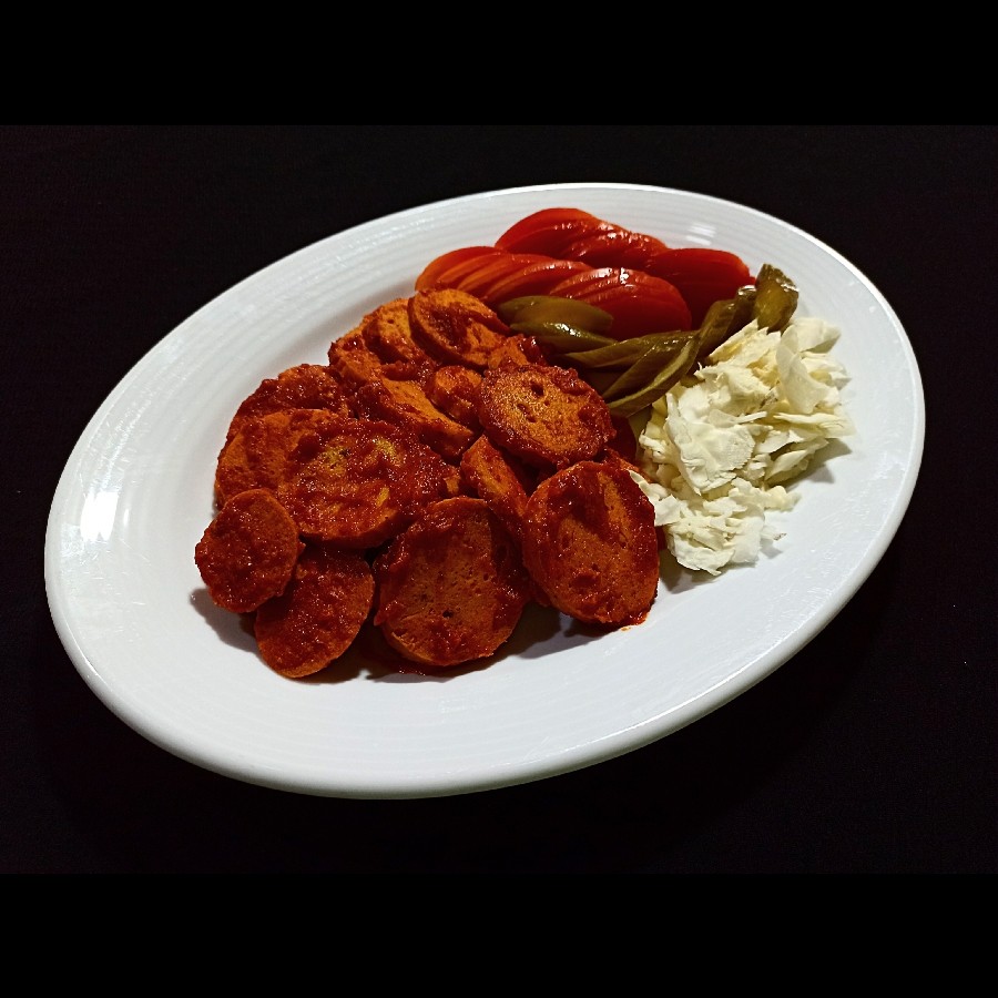 عکس سوسیس خانگی ساده