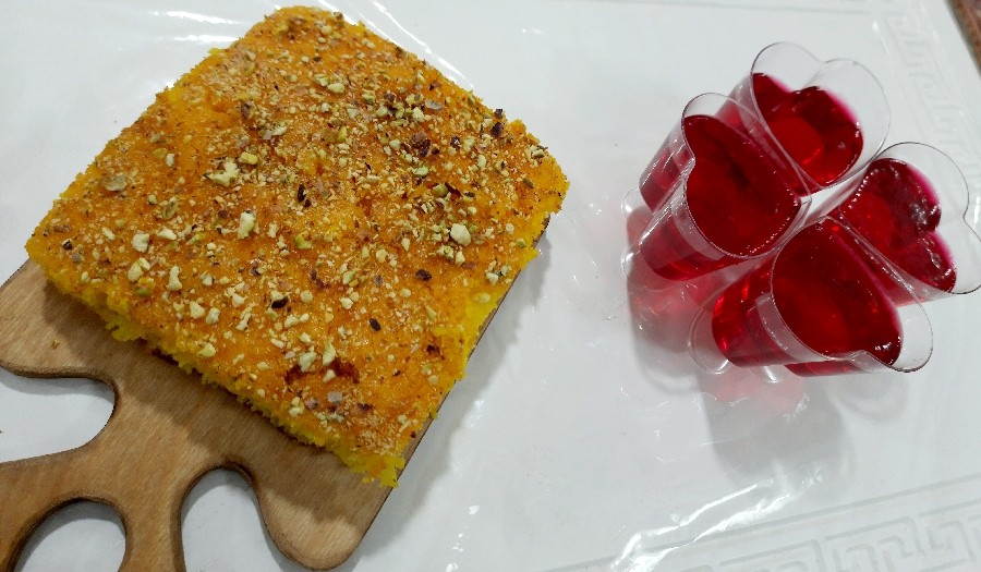 عکس کیک شربتی