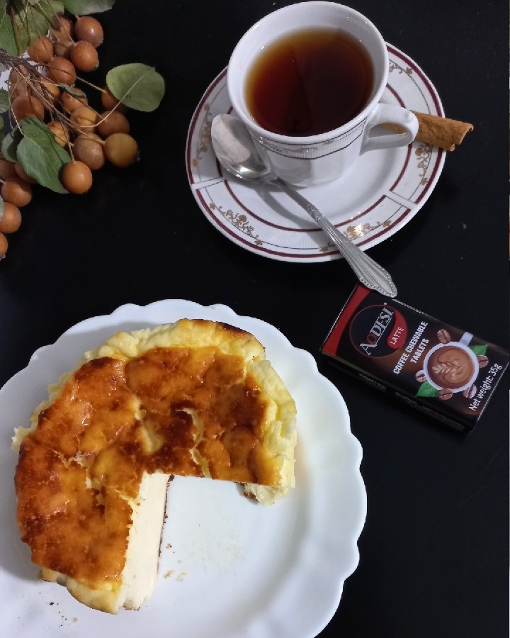 عکس چیز کیک سن سباستین 