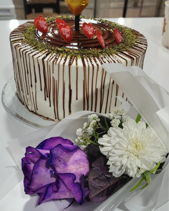 عکس کیک تولد همسری