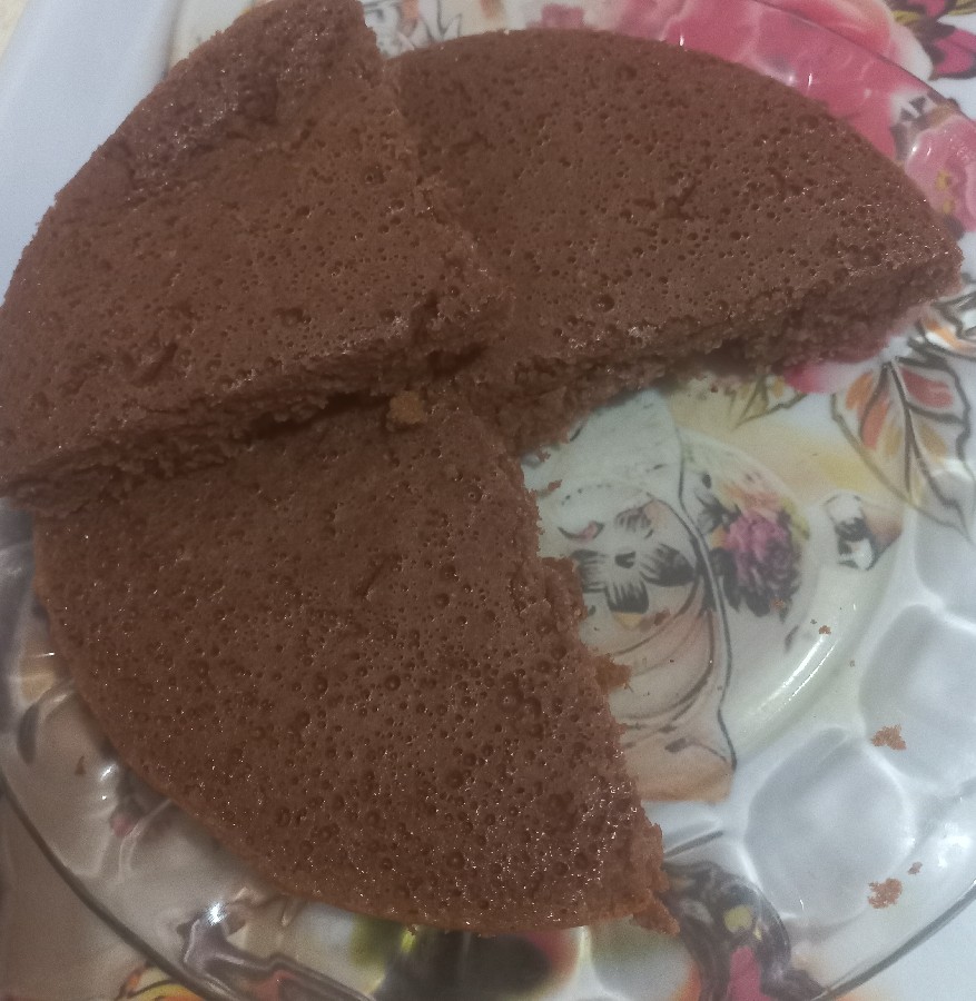 عکس کیک کاکائوی ساده 
