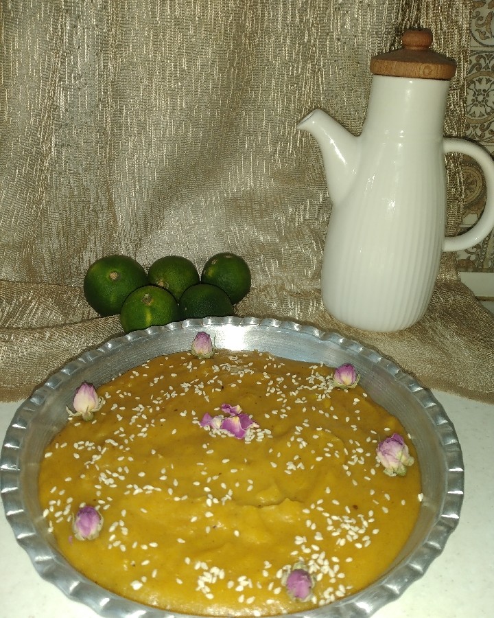 عکس حلوا کدو حلوایی 