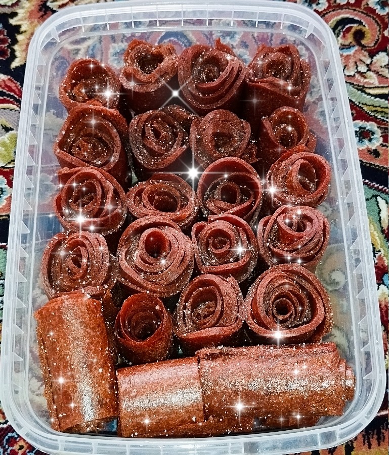 عکس #لواشک آلو#