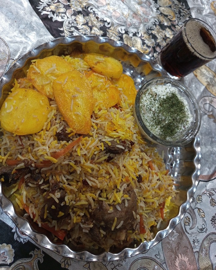 عکس قابلی پلو افغانستانی