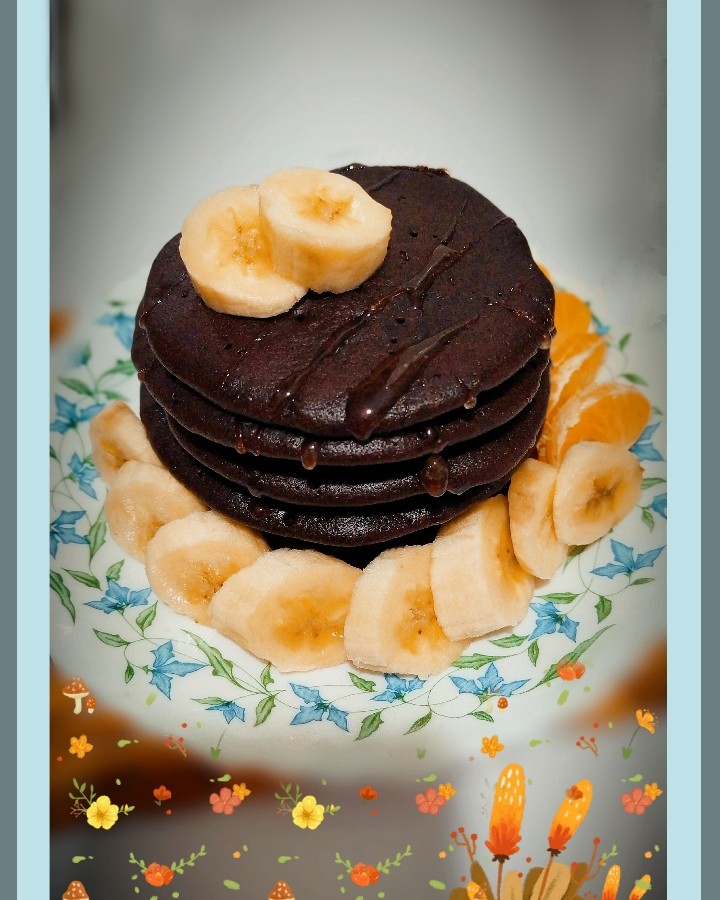 پنکیک شکلاتی