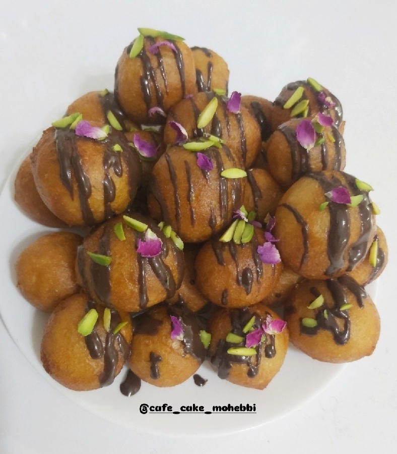 عکس پیراشکی لقمه ای(توپی)