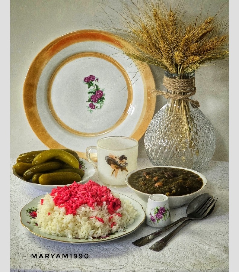 عکس خورش قرمه سبزی 