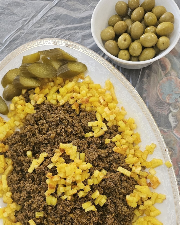 عکس خوراک جگر (جغور بغور)   