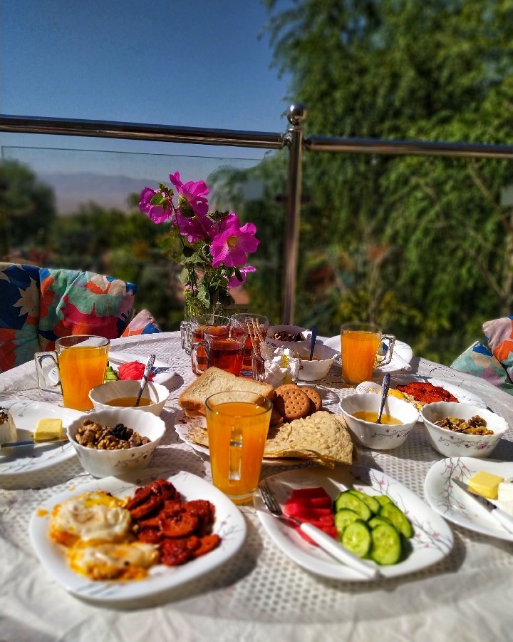 عکس صبحانه 
