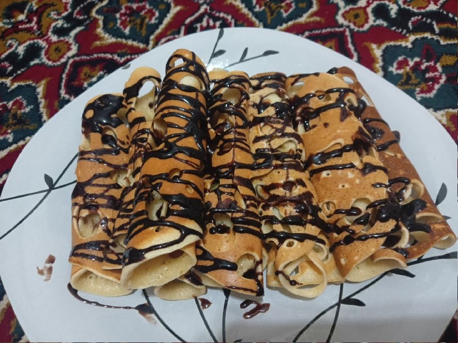 عکس پنکیک خوشمزه که بچهام عاشقشن
