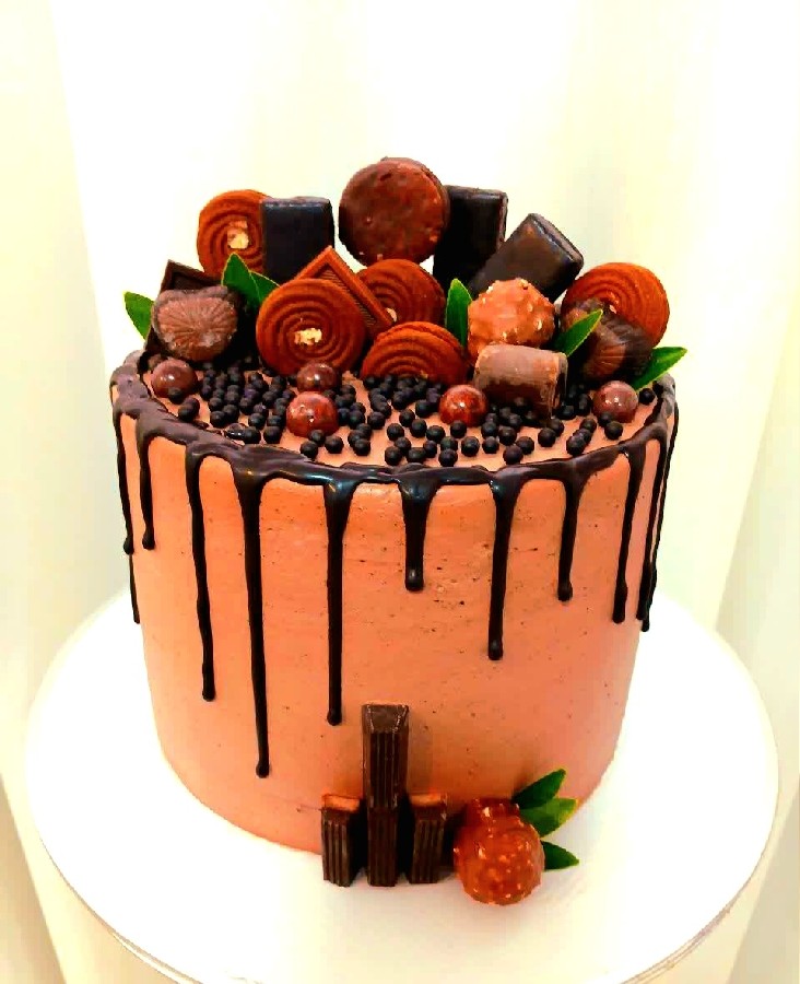 عکس کیک شکلاتی