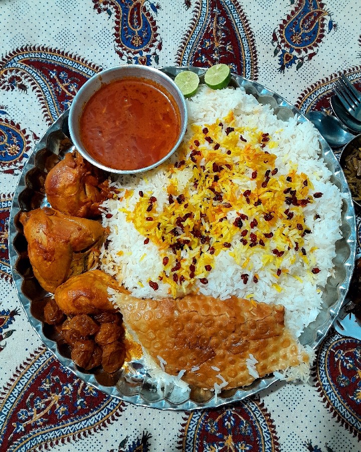 عکس زرشک پلو با مرغ 