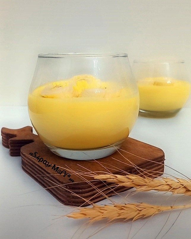 عکس دنت موزی با پودر ژله موزی
