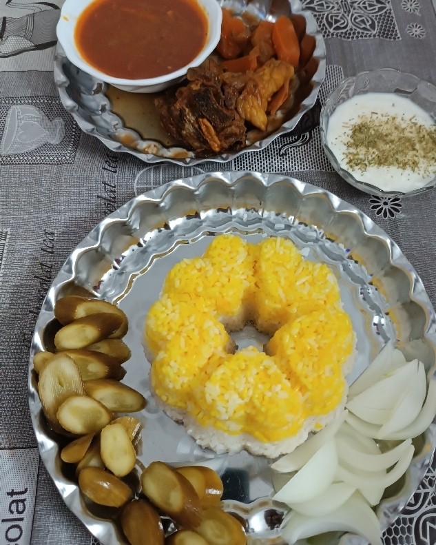 عکس چلو گوشت ?️