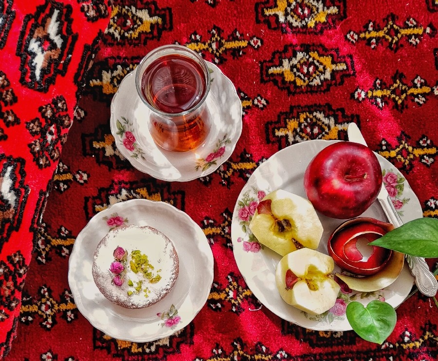 عکس پای سیب