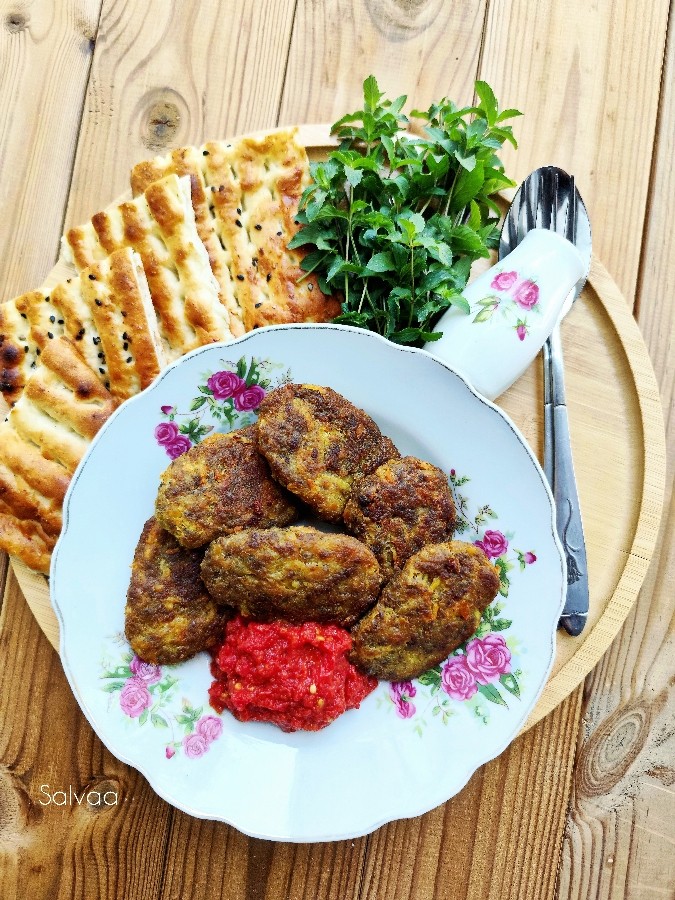 عکس کتلت نخود