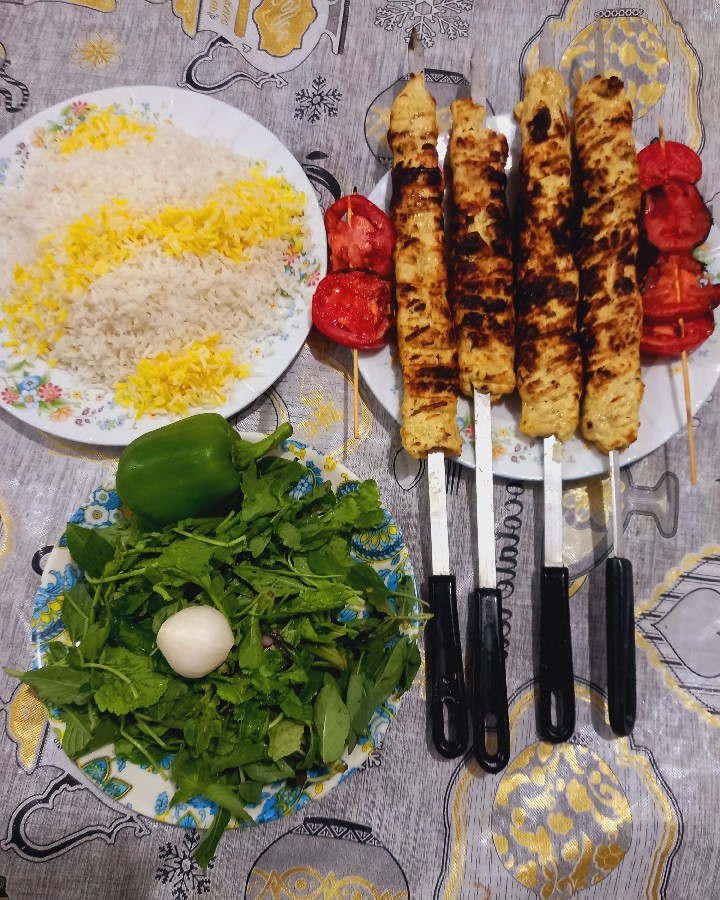 عکس کباب کوبیده خونگی ??