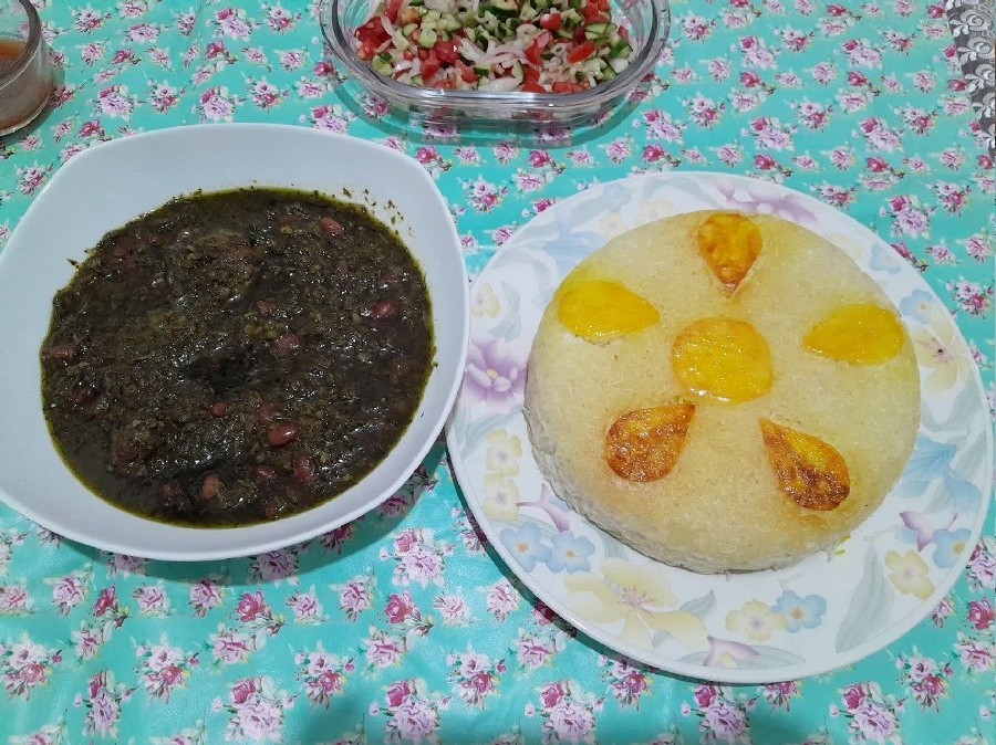 عکس طعم خوش سنت و سفره ایرانی??
