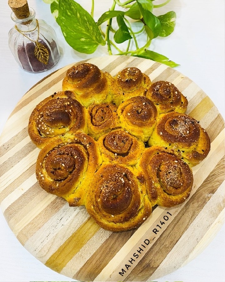 عکس  رول دارچینی