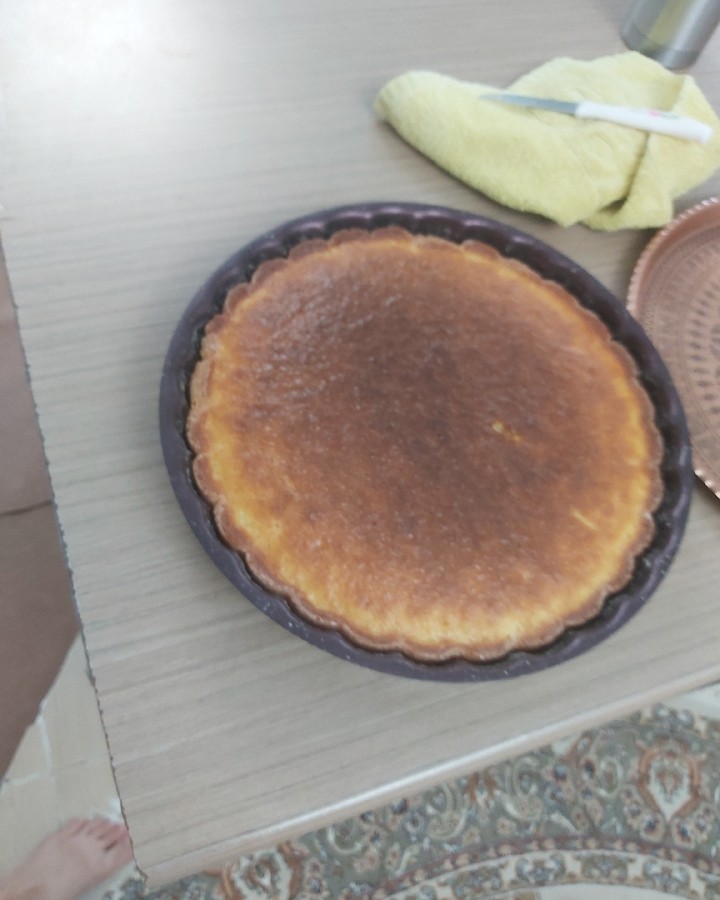 عکس پودر کیک خانگی وانیلی 